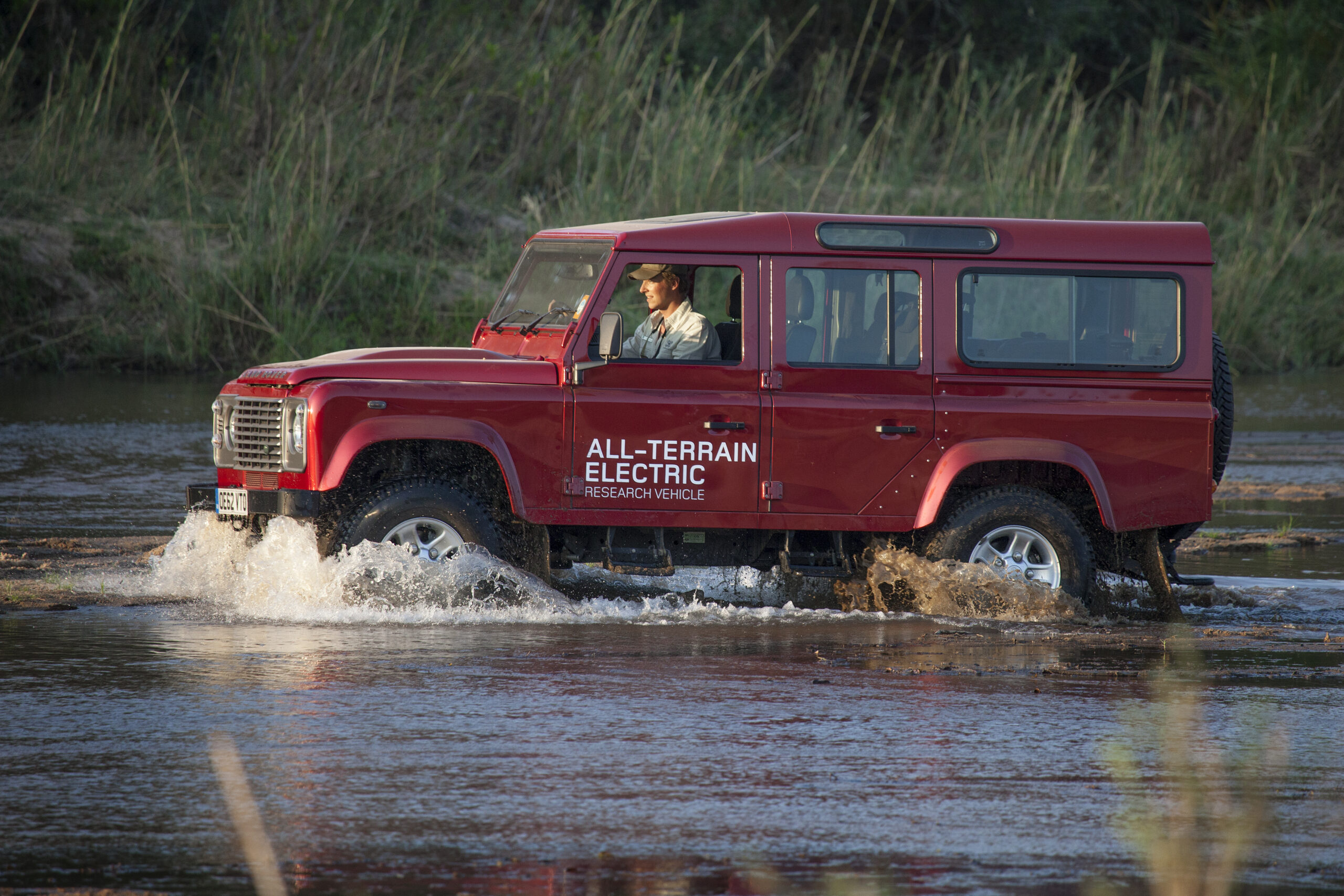 All Terrain Electric Research Vehicle Land Rover