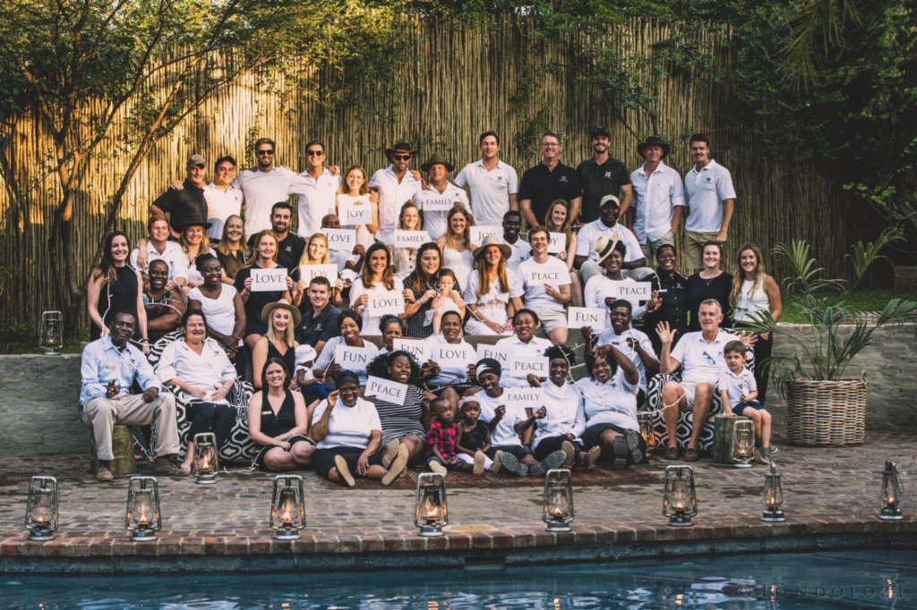 Londolozi family poolside